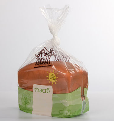 Neme dayanıklı PE tost Ekmek Paketleme Torbası 200g Özel Gravür Baskılı