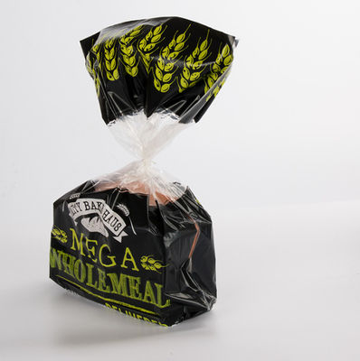 Ekmek Fabrikası HDPE Gıda Sınıfı Ekmek Paketleme Torbaları Biyolojik Olarak Parçalanabilir Gravür Baskılı