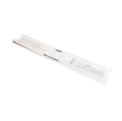 580*100*40mm Kraft Kağıt Baget Orta Pencereli Ekmek Paketleme Torbası