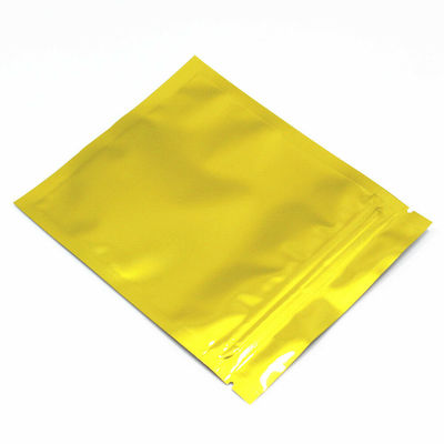 Mylar Mat Zip Açılıp Kapanabilir Plastik Ambalaj Torbası Poşetleri Nem Geçirmez
