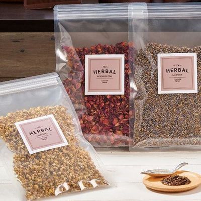 Çok Boyutlu Şeffaf Mat Plastik Ambalaj 80-140mic CPP Fermuarlı Paketleme Torbaları