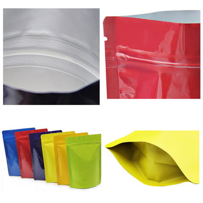 Parlak Renkli Gıda Stand Up Plastik Ambalaj Torbası Torbalar Gravür Baskılı