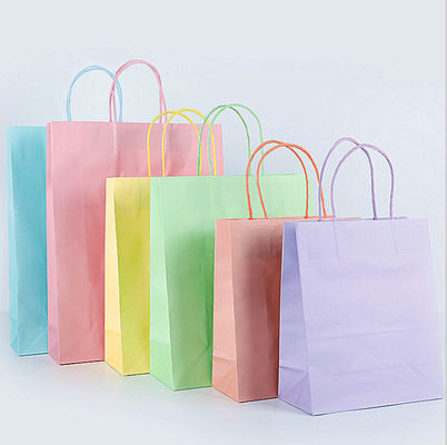 Hediyelik Eşya Paketleme için Alışveriş Çantaları Taşıma Özel Logo Kağıdı