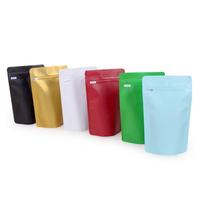 Alüminyum Folyo 125g Vanalı Kahve Çekirdeği Torbası Stand Up