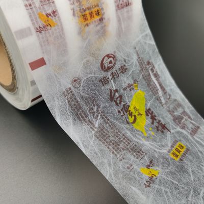 Neme Dayanıklı Opak LDPE Plastik Baskılı Ambalaj Rulosu Esnek Lamine