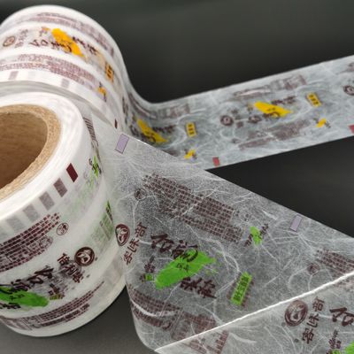 Neme Dayanıklı Opak LDPE Plastik Baskılı Ambalaj Rulosu Esnek Lamine