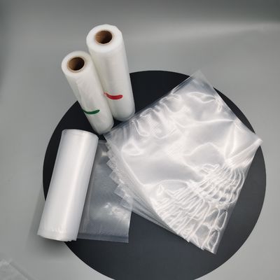 Nemli ve Sulu Gıdaları Sızdırmazlık İçin Vakum Paketleme Torbası Ruloları 7 * 10cm