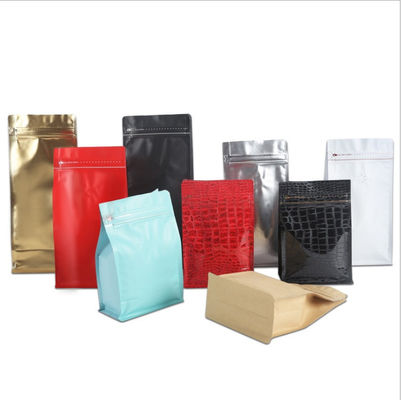 Plastik Stand Up Kese Kahve Poşetleri Gravür Baskılı 1kg Kapasite