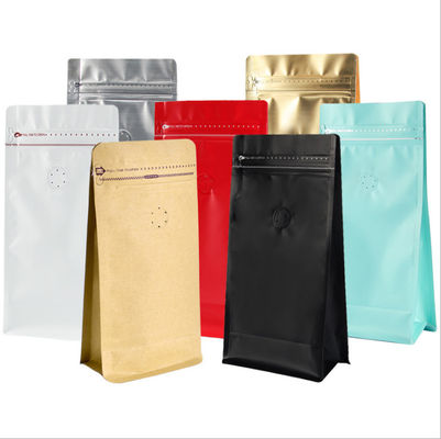Plastik Stand Up Kese Kahve Poşetleri Gravür Baskılı 1kg Kapasite