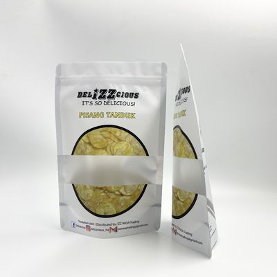 VMPET Muz Cips Alüminyum Ambalaj Torbası 300 Mikron