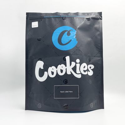 Alüminyum Folyo CBD Stand Up Ambalaj Torbaları Koku Korumalı Su Geçirmez 1 Pound