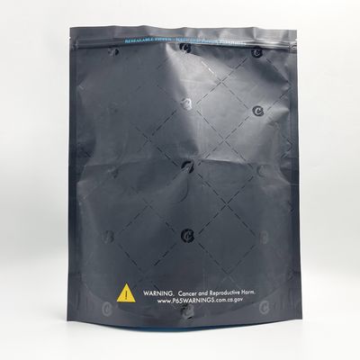Alüminyum Folyo CBD Stand Up Ambalaj Torbaları Koku Korumalı Su Geçirmez 1 Pound