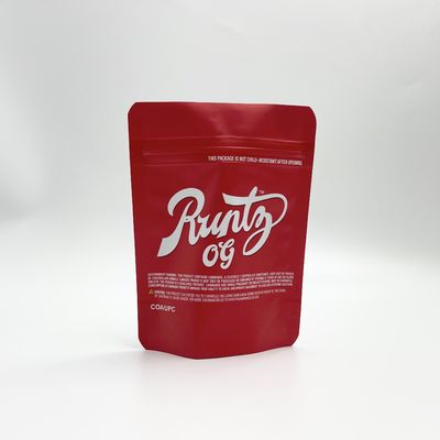 3.5G Mylar Baskı Ambalaj Torbaları 105 Mikron