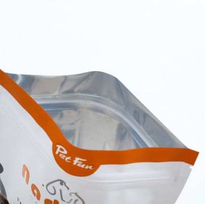 Kedi Köpek Maması İçin Dijital Baskı 1lb Açılıp Kapanabilir Stand Up Mylar Çantalar