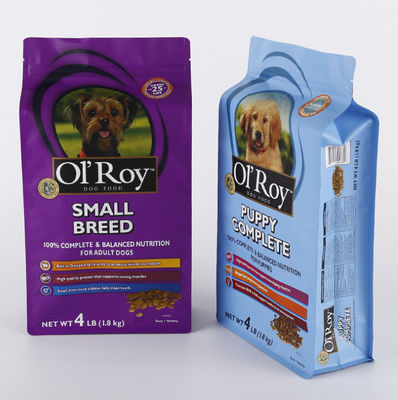 Gravür Baskı Düz ​​Alt Üst Fermuarlı Pet Gıda Ambalaj Torbaları 250g 500g
