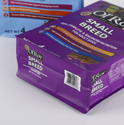 Gravür Baskı Düz ​​Alt Üst Fermuarlı Pet Gıda Ambalaj Torbaları 250g 500g