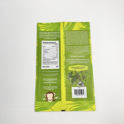 60mic Alüminyum Folyo İç Patates Cipsi Paketleme Torbaları Özel Baskı