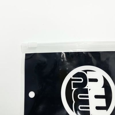 Çekme Sekmeli Fermuarlı Siyah Polietilen PE Eldivenler Plastik Ambalaj Torbası