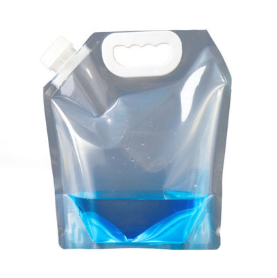 5L Taşınabilir Sıvı Ambalaj Kılıfı Saplı Özel Baskı